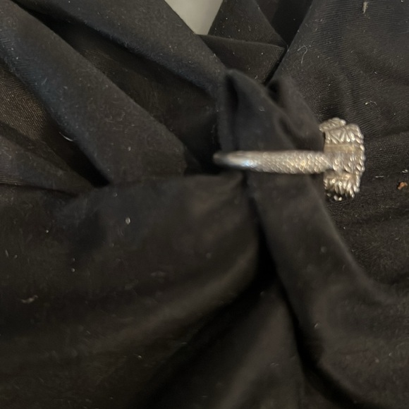 Judith Ripka CZ Silver 925 Ring Size 6 - Picture 4 of 4